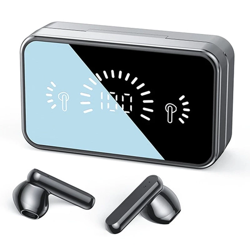 Fone De Ouvido Bluetooth TWS S20 Alto Espelho 5.2 Sem Fio Com Estéreo Binaural Touch HIFI